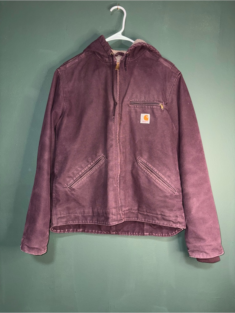 Carhartt Sandstone Sherpa Lined Sierra Jacket